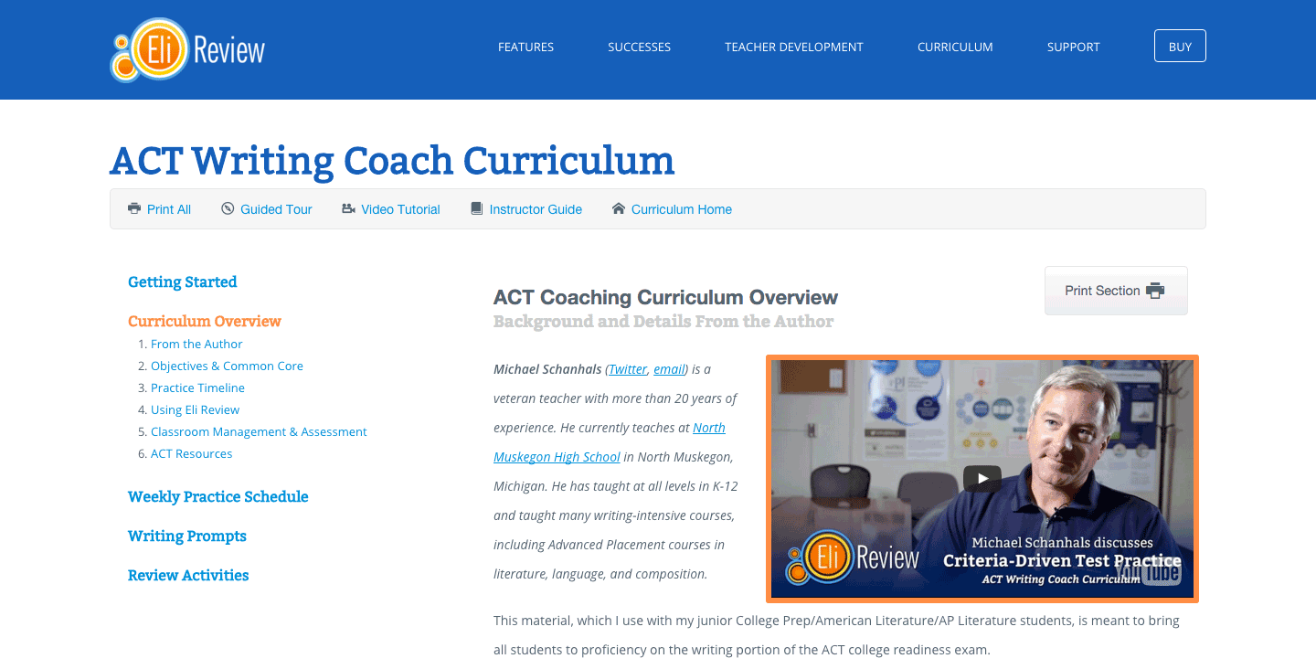 act-curriculum