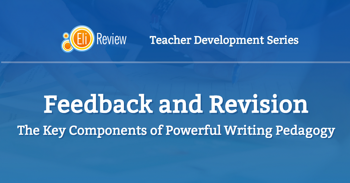 Installment 1, "Feedback and Revision," is already available!