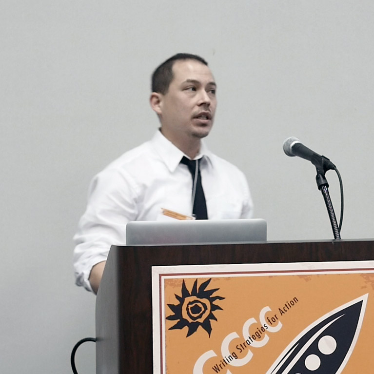 Ryan Omizo, presenting at #4c16